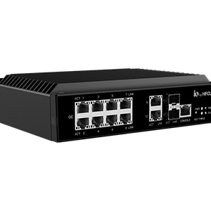 8-Port PoE+ L2 Managed Industrial Switch  | HSP-IO-8GE2S-I2PDH